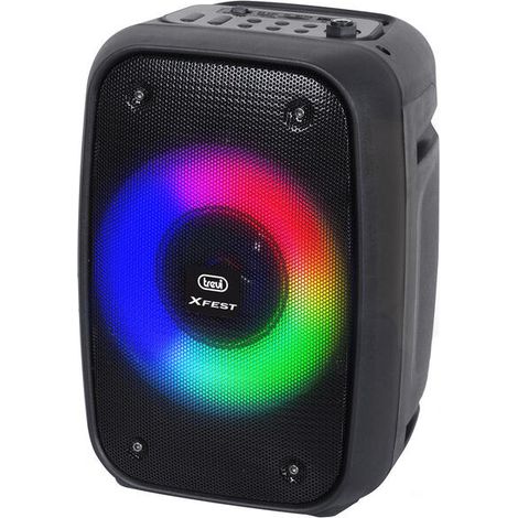 Trevi XFest XF 150 KB Altavoz Amplificado Portátil 15W, USB, Micro SD, Bluetooth y Función TWS, Karaoke Party Speaker con Micrófono Incluido (1/4)