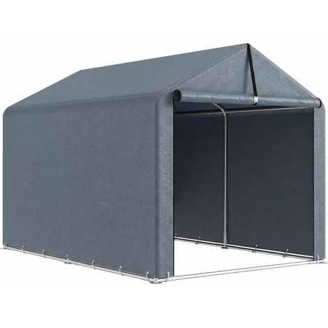 Outdoor-Lagerzelt, wasserdichtes PE-Gewebe, 162 x 221,5 x 163 cm (1/5)