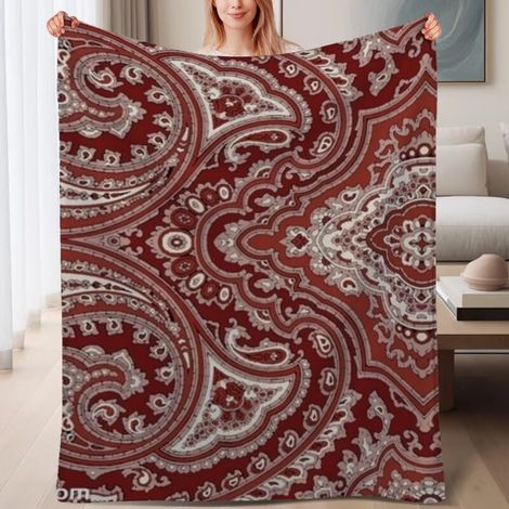 Pour les moments de fête en famille : couverture moelleuse 60x80 pouces (1/4)