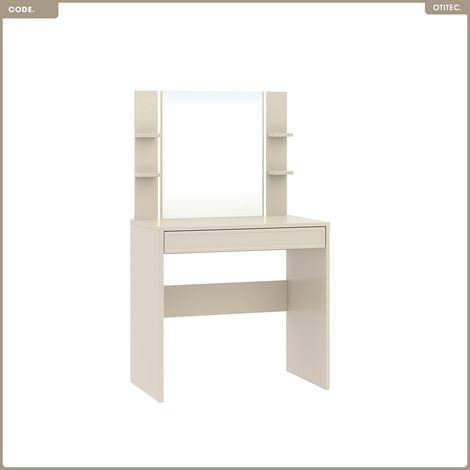 Coiffeuse avec miroir - H.136 x L.80 x P.40 - CODE - CACHEMIRE (1/5)