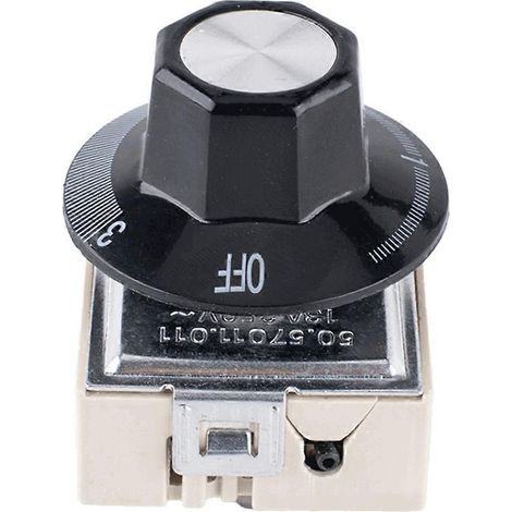 Régulateur d'énergie WK-R18 (type D), interrupteur à variation continue, réglage de la puissance 250 V/16 A (1/5)