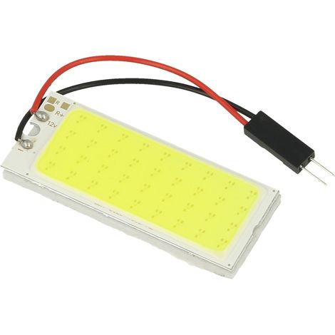 Pannello Lampada Led COB 36 Chip 12V 7,2W 52X22mm Siluro T11 Regolabile T10 W5W BA9S T4W (1/3)