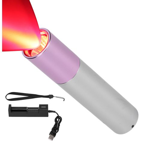 Lampe de Soin à LED Rouge et Infrarouge, Dispositif Portable Anti-Douleur Visage et Corps (1/5)