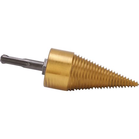Foret conique pour fendeuse de bûches à queue ronde, longueur 42 mm (1/5)