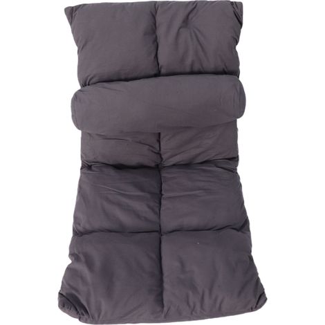 Fauteuil de sol avec dossier, canapé-lit pliant, fauteuil inclinable, fauteuil de jeu au sol, fauteuil de méditation pour adultes, gris (1/5)