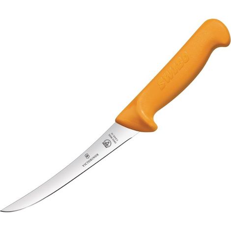 Couteau à désosser incurvé à lame rigide Victorinox 160mm - SWIBO