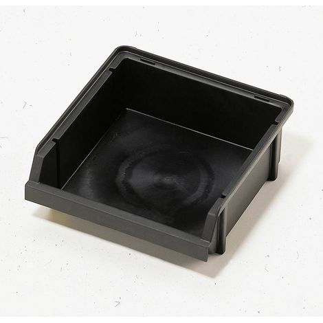 raaco 109277 ESD Cassetta impilabile da magazzino 2-80 (L x A x P) 125 x 50 x 133 mm Nero 1 pz.