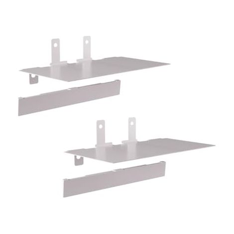 Nanoleaf Blocks Kit de Expansión Blocks  2 Estantes Ultrafinos de Acero Inoxidable, para Mostrar sus Favoritos y de Colección, Deben atornillarse (Tornillos incluidos) Deco Gaming y Habitacion Pared