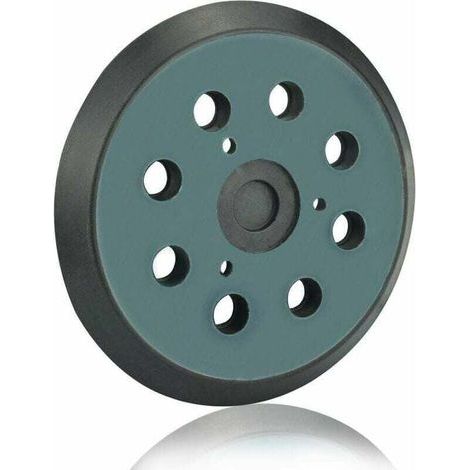 Plateau de Ponçage Makita 125mm Disques de Ponçage à 8 Trous Patin Ponceuse Makita 5 Pouces pour Makita BO 5010, 5030, 5031, 5041, DeWalt DW420, DW421, Porter Cable 390, 382, 343(Noir),SEMAket (1/5)