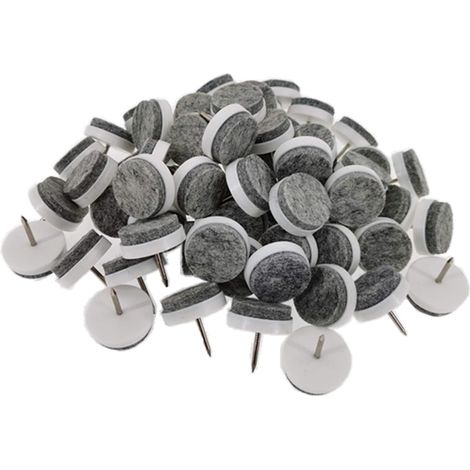 Coussinet en feutre rond pour meubles, chaise, table, 24 mm - 40 pièces (1/5)