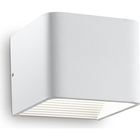 Applique Moderna Click Metallo Bianco Led 5,5W 3000K Luce Calda (1/2)