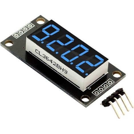 Blaues LED-Modul für TM1637 7-Segment-Dezimalanzeige (1/5)