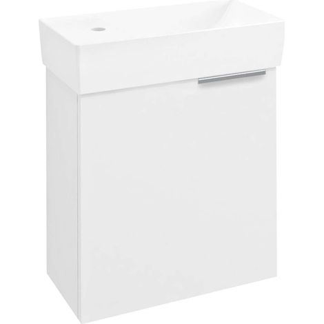 Sapho Latus - Mueble de lavabo, 44x50x22 cm, blanco LT090-3030 (1/3)