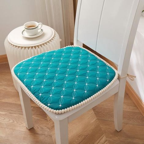 Galette De Chaise 45x43 Lot De 4, Coussins De SièGe De Chaise De Salle à Manger AntidéRapant, Coussins De Chaise D'IntéRieur, Vert (1/4)
