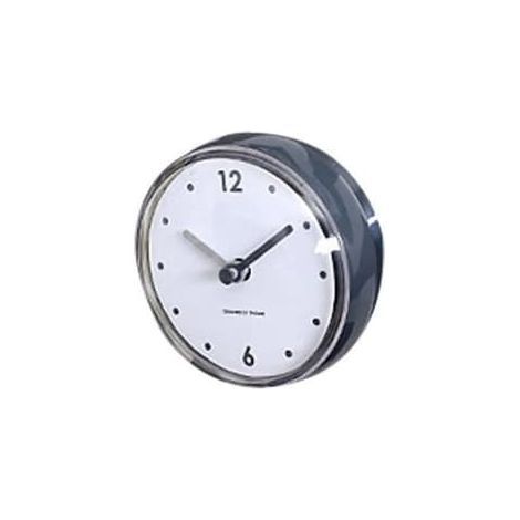 SABIR-Horloge murale étanche à ventouse pour salle de bain et cuisine, minuteur de douche, décoration intérieure et extérieure pour salon - Type (1/4)