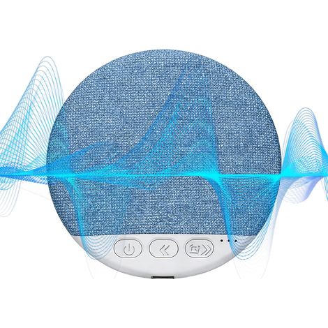Kissen mit integriertem Lautsprecher für erholsamen Schlaf  Kabelloser Knochenleitungslautsprecher mit 5,4 GHz High-Fidelity-Sound  Tragbares Gerät mit weißem Rauschen und automatischer Abschaltung fü