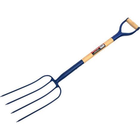 Manure Fork Garden Fork Muck Out Yard Pitch Border Fork Wood YD Handle CT2640