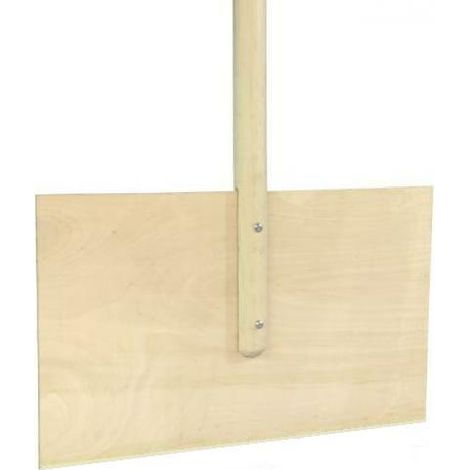 Pala para nieve de madera, ideal para remover nieve en invierno, fabricada en madera resistente, diseño ergonómico, ligera, duradera, fácil de usar y mantener.