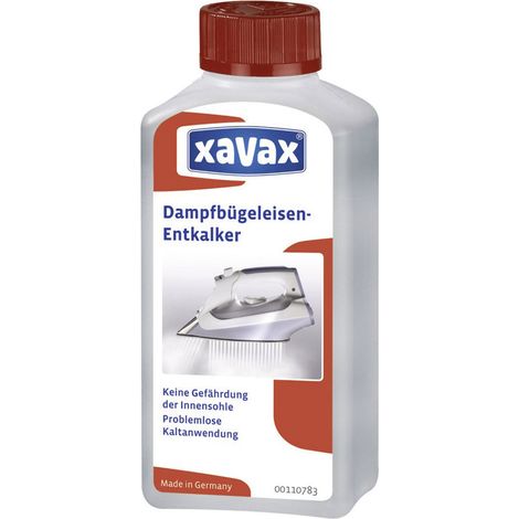 Xavax 00110783 Dampfbügeleisen-Entkalker 250 ml (1/2)