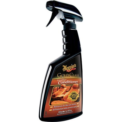 Meguiar's G18616EU Gold Class Leather Conditioner, Balsamo per Superfici in Pelle, 473 ml