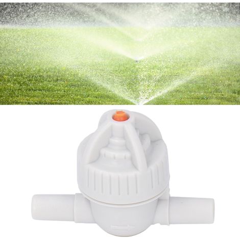 Lot de 20 valves anti-goutte pour irrigation, haute résistance à la pression, double diamètre extérieur 6 mm, pièces d'irrigation pour jardin et pelouse (1/5)