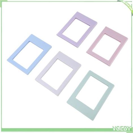 Cadres photo magnétiques pour réfrigérateur - FAFEICY - 5 pièces - Multicolore - Pochettes transparentes - Aimants puissants (1/4)
