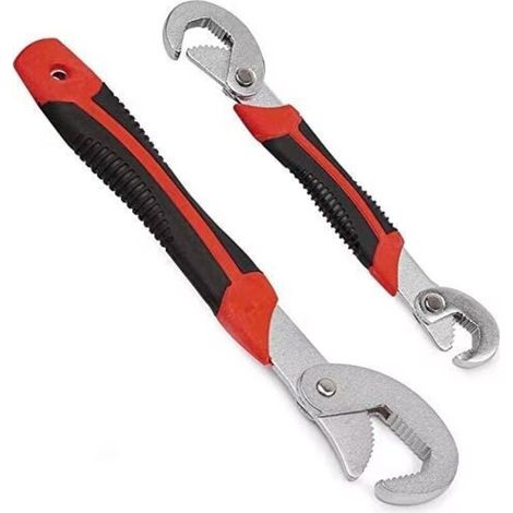 2 Pièce Clés à Molette,Universelles Clés Réglables Serre-Ecrou,Multifonctionnelles Clés,Avec Grande Ouverture 8-22 mm, (1/5)