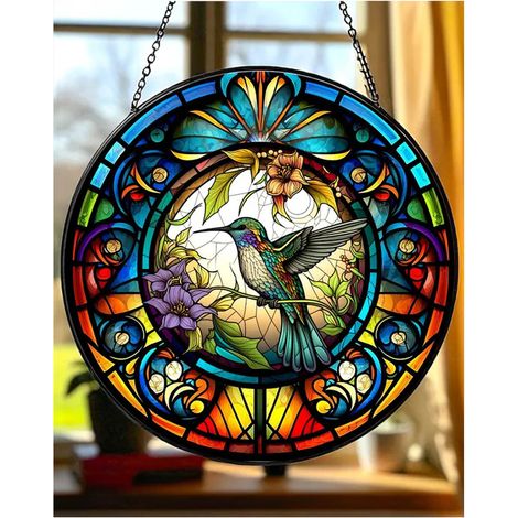 Attrape-soleil colibri 30 cm, décoration maison
