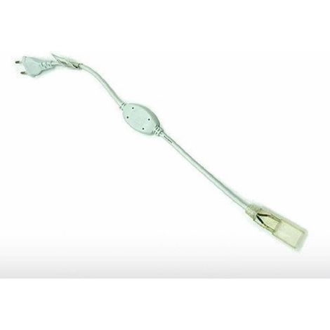 Trade Shop - STECKER FÜR 5MM LED STREIFEN 220V ZÜNDSTECKDOSE LED STREIFEN GLEICHRICHTER S-220V-5 - (1/3)