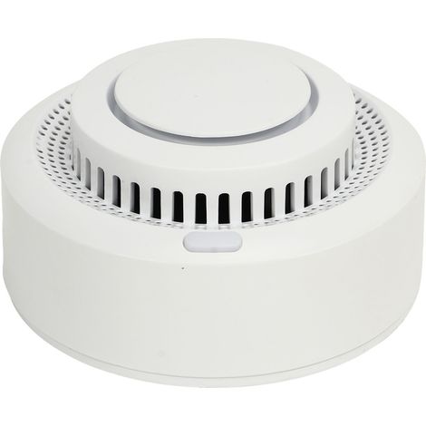 Hochempfindlicher Rauchmelder mit Testtaste und Batteriestandsanzeige für Zigbee (1/5)