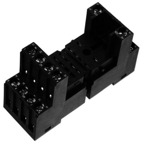 Srne4d Imo - Embase Pour Relais De Puissance Miniature 4p Imo - Avec étrier De Fixation (1/2)