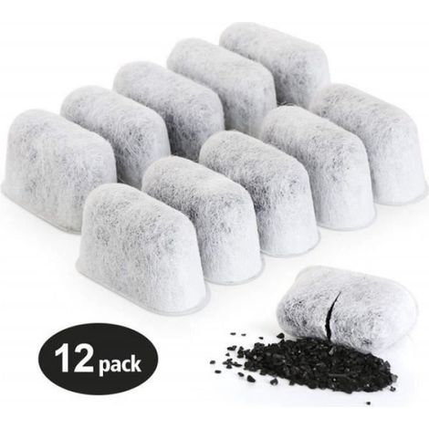 12pcs filtres à eau à charbon actif de remplacement pour machines à café Cuisinart et cafetières (1/3)