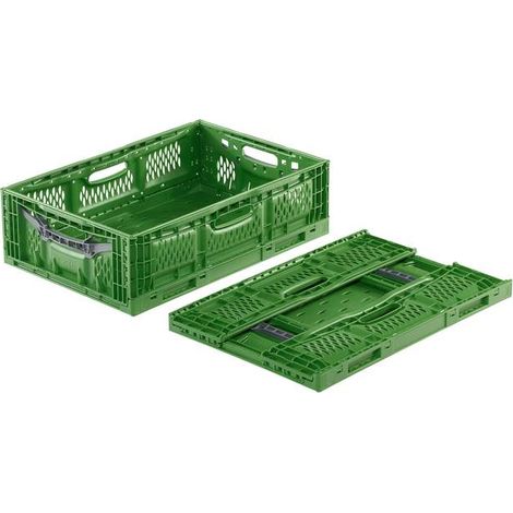 Contenedor plegable reforzado 600x400x180 (1/2)