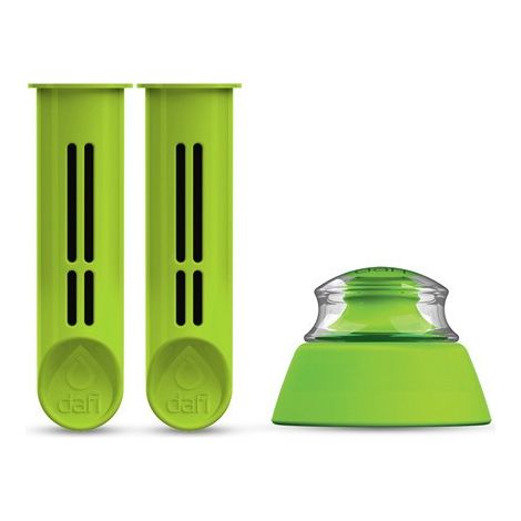 FILTRE BOUTEILLE SET2 + BEC VERT (1/2)
