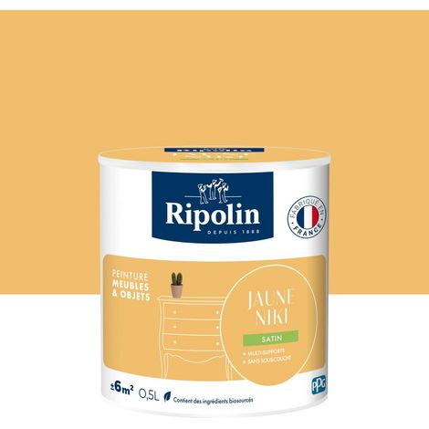 Pintura para muebles y objetos, RIPOLIN, amarillo Niki 0,5 l RIPOLIN (1/5)