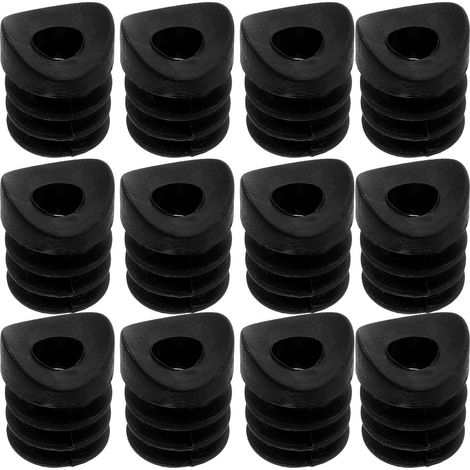 Lot de 20 embouts roulettes pour meubles, inserts filetés en (1/5)