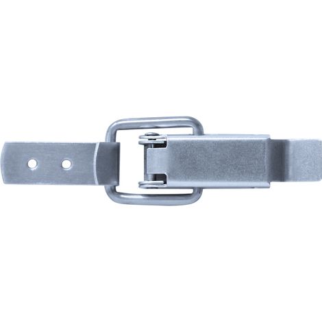 GOEBEL - 100 x Grenouillères acier zingué 1/60 II Trou pour rivet 4,5 mm (1/5)
