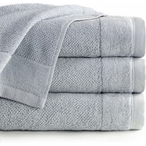 Toalla Vito 30x50 Ceniza 550g 100% algodón (1/4)