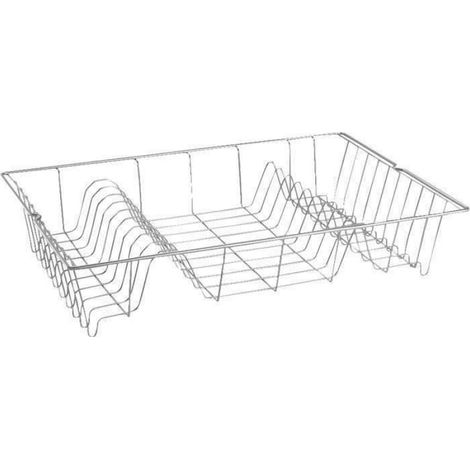 Egouttoir Rio Tex en Chrometherm - Gris argenté - 48 x 30 cm (1/4)