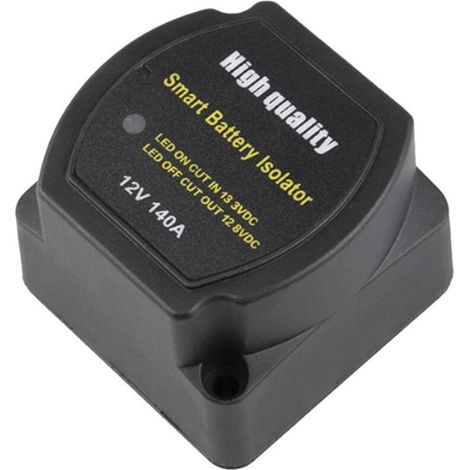 Double Batterie Smart Isolateur 12V 140A Tension Sensible Split Charge Relais VSR Voiture Accessoires pour les Campeurs (1/4)