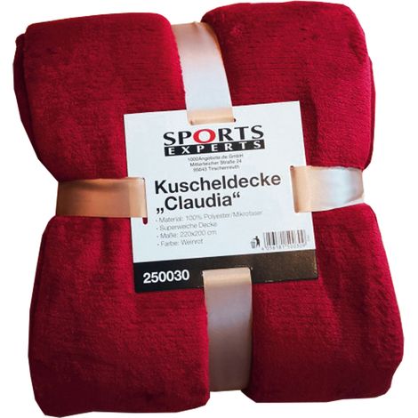 XXL Kuscheldecke 220 x 200 cm Extradick in verschiedenen Farben
