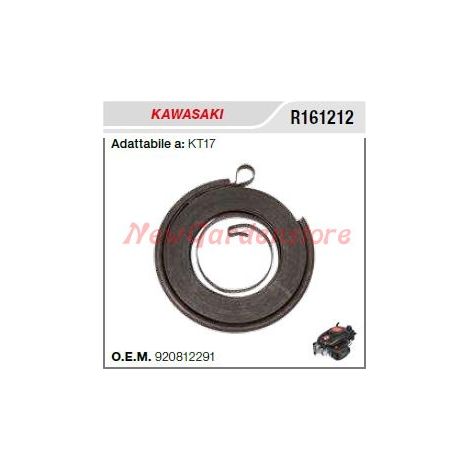Muelle de arranque KAWASAKI para desbrozadora KT17 R161212