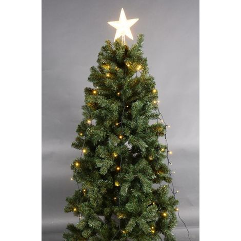 TrendLine Lichterkette mit Spitze 140 LED Innen Außen Baummantel Mantel (1/2)