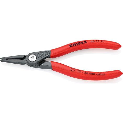 Pince de précision pour Circlips DIN 5256 C - Alésage:12-25mm - Pointes:1,3mm, Droites -Longueur : 140 mm - Très Résistante en Usage Continu SC - 48 11 J1 SB (1/5)