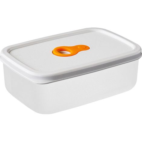 Récipients rectangulaires de stockage des aliments, boîte à déjeuner en plastique transparent polyvalent, résistant au micro-ondes, pour réfrigérateur de cuisine, petite taille 715ML (1/5)