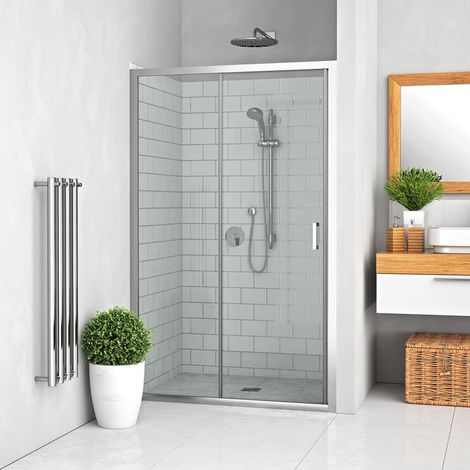 Roth Lega Line Porte de douche 130 cm, orientation gauche et droite avec profilé chrome brillant (556-1300000-00-02) (1/2)