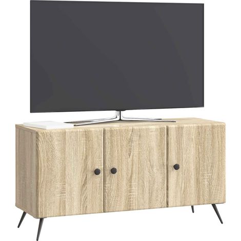 Maison Exclusive - Mobile TV Rovere Sonoma 99 x 34,5 x 50 cm Legno ingegnerizzato
