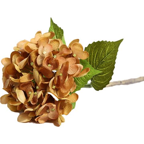 Bouquet D Hortensias Artificiels En Soie Décoration Mariage Et Maison Style Européen Lot De 1 (1/2)