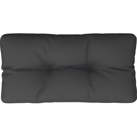 Maison Exclusive - Palettenkissen Schwarz 80x40x12 cm Stoff