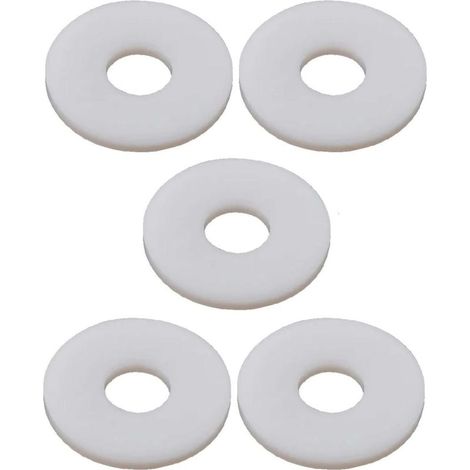 5x Flache Nylon-Karosseriescheiben DIN 9021, großer Außendurchmesser, universell für Karosseriereparaturen, Modellbau, M16 (1/2)